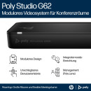 HP Poly Studio G62 - Ohne Netzkabel - Videokonferenzsystem