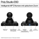 HP Poly Studio E60 - Konferenzkamera - PTZ - Farbe - 2 x 8 MP - 3840 x 2160 - 4K UHD (3840 x 2160)