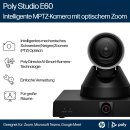 HP Poly Studio E60 - Konferenzkamera - PTZ - Farbe - 2 x 8 MP - 3840 x 2160 - 4K UHD (3840 x 2160)