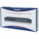 Intellinet 24-Port Gigabit Ethernet PoE+ Web-Managed...