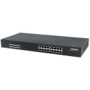 Intellinet 16-Port Gigabit Ethernet PoE+ Switch, 16 x PoE...