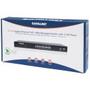 Intellinet 16-Port Gigabit Ethernet PoE+ Web-Managed Switch mit 2 SFP-Ports, IEEE 802.3at/af Power over Ethernet (PoE+/PoE)-