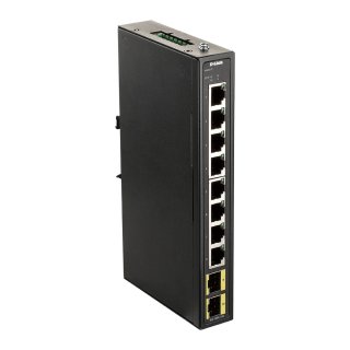 DLINK DIS-100G-10S 8-port Gigabit inkl. 2x100/1000