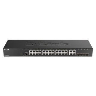 D-Link DGS 2000-28 - Switch - L3 - managed - 24 x 10/100/1000 + 4 x Fast Ethernet/Gigabit SFP, kombiniert