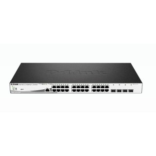 D-Link DGS 1210-28MP - Switch - Smart - 24 x 10/100/1000 (PoE+)