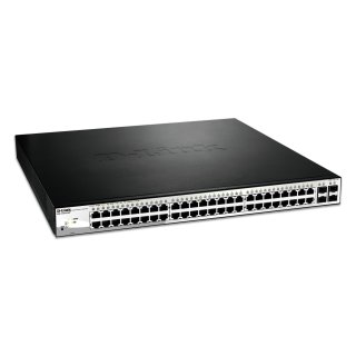 D-Link DGS 1210-52MP - Switch - Smart - 48 x 10/100/1000 (PoE)