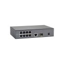 LevelOne Switch 8x FE FGP-1000 1xGE 1xGSFP 120W 8xPoE