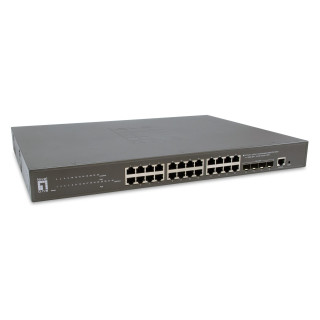 LevelOne GTP-2871 - Switch - L3 Lite - managed - 24 x 10/100/1000 (PoE+)