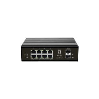 LevelOne Switch 8x GE IGP-1031 2xGSFP 240W 8xPoE+