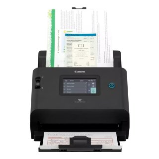 Canon DR-S350NW, 600 x 600 DPI, 50 Seiten pro Minute, 100 ipm, ADF-Scanner, Schwarz, LCD