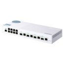 QNAP QSW-M408-4C - Switch - managed - 8 x 10/100/1000 + 4 x C 10 G-Bit SFP+