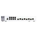 QNAP QSW-M408-4C - Switch - managed - 8 x 10/100/1000 + 4 x C 10 G-Bit SFP+