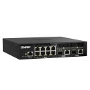 QNAP QSW-M2108R-2C - Switch - managed - 8 x 2.5GBase-T + 2 x combo 10 Gigabit SFP+/RJ-45