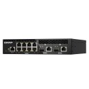 QNAP QSW-M2108R-2C - Switch - managed - 8 x 2.5GBase-T + 2 x combo 10 Gigabit SFP+/RJ-45