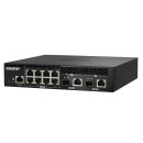 QNAP QSW-M2108R-2C - Switch - managed - 8 x 2.5GBase-T + 2 x combo 10 Gigabit SFP+/RJ-45