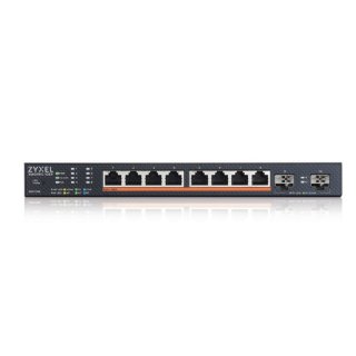 Zyxel XMG1915-10EP 8-Port 2.5GbE, 2 SFP+, 8x PoE++ 802.3 bt