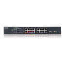 ZyXEL XMG1915-18EP16-Port 2.5GbE, 2 SFP+, 8 x PoE++ Switch