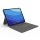 Logitech Combo Touch - Tastatur und Foliohülle - mit Trackpad - hintergrundbeleuchtet - Apple Smart connector - QWERTZ - Schweiz - Oxford Gray - für Apple 12.9-inch iPad Pro (5. Generation)