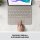 Logitech Combo Touch - Tastatur und Foliohülle - mit Trackpad - hintergrundbeleuchtet - Apple Smart connector - QWERTZ - Schweiz - Sand - für Apple 12.9-inch iPad Pro (5. Generation)