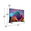 Hisense 32A5NQ, 81,3 cm (32 Zoll), 1920 x 1080 Pixel, QLED, Smart-TV, WLAN, Schwarz