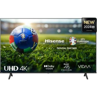 Hisense 58A6N, 147,3 cm (58 Zoll), 3840 x 2160 Pixel, LED, Smart-TV, WLAN, Schwarz