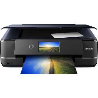 Epson Expression Photo XP-970 Small-in-One - Multifunktionsdrucker - Farbe - Tintenstrahl - A4 (210 x 297 mm) (Original) - A3 (Medien) - bis zu 8.1 Seiten/Min. (Kopieren) - bis zu 8.5 Seiten/Min. (Drucken) - 100 Blatt - USB 2.0, LAN, Wi-Fi(n), USB-Ho