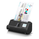 Epson ES-C380W - Einzelblatt-Scanner - Duplex - A4/Legal - 600 dpi x 600 dpi - automatischer Dokumenteneinzug (20 Seiten)