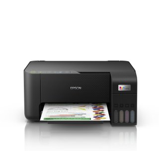 Epson EcoTank ET-2860 - Multifunktionsdrucker - Farbe - Tintenstrahl - ITS - A4 (Medien) - bis zu 10 Seiten/Min. (Drucken) - 100 Blatt - Wi-Fi, USB - Schwarz