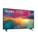 LG 43QNED756RA - 108 cm (43 Zoll) Diagonalklasse LCD-TV mit LED-Hintergrundbeleuchtung - QNED - Smart TV - webOS, ThinQ AI - 4K UHD (2160p)