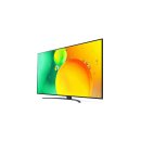 LG 43NANO769QA - 109 cm (43 Zoll) Diagonalklasse LCD-TV mit LED-Hintergrundbeleuchtung - Smart TV - webOS, ThinQ AI - 4K UHD (2160p)