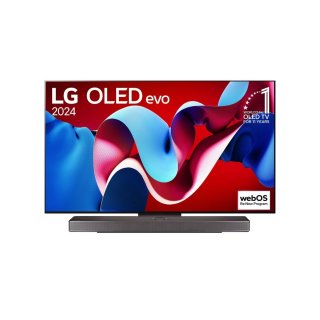 LG OLED55C47LA - 140 cm (55 Zoll) Diagonalklasse C4 Series OLED-TV - OLED evo - Smart TV - webOS - 4K UHD (2160p)