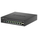 D-Link DMS 1250-10SPL - Switch - L2+ - Smart - 2 x 10/100/1000/2.5G (PoE++)