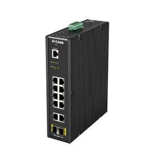 D-Link DIS 200G-12S - Switch - managed - 10 x 10/100/1000 + 2 x SFP