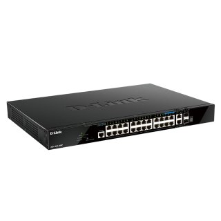 D-Link DGS 1520-28MP - Switch - L3 - Smart - 20 x 10/100/1000 (PoE+)