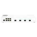 QNAP QSW-M2106-4S - Switch - managed - 6 x 2.5GBase-T + 4 x 10Gb Ethernet SFP+