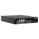 QNAP Switch - halbe Breite - managed - 10 x 2.5GBase-T + 2 x 10 Gigabit SFP+ + 6 x 2.5GBase-T + 2 x 10 Gigabit Ethernet - PoE++ (310 W)