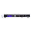 QNAP QGD-1600P - Switch - Smart - 4 x 10/100/1000 (PoE++)