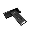 diskAshur M2 2TB USB 3.2 (Gen 1), USB C, USB A cables / 370 MB/s read, 370 MB/s write / AES-XTS 256-bit HW encryption, compliant with FIPS 140-3 level 3 / Keypad