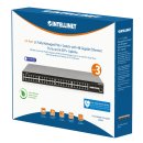 Intellinet 562041, Managed, L3, Gigabit Ethernet (10/100/1000), Vollduplex, Power over Ethernet (PoE), Rack-Einbau