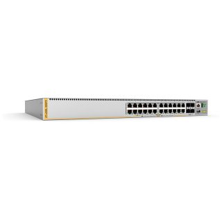 Allied Telesis AT x530L-28GPX - Switch - L3 - managed - 24 x 10/100/1000 (PoE+) + 4 x 1 Gigabit/10 Gigabit SFP+ (Uplink) - an Rack montierbar - PoE+ (740 W)