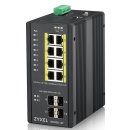 ZYXEL RGS200-12P SWITCH MANAGED POE+ 240W RACK DIN