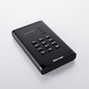 diskAshur Pro3 5TB USB-C + USB-A / 2.5" / external HDD / Military Grade, AES-XTS 256-bit hardware encryption, FIPS PUB 197 / Keypad / Bootable / IP56 / FIPS 140-3 Level3