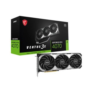 MSI RTX4070 VENTUS 3X E1 OC 12GB GDDR6 HDMI 3xDP