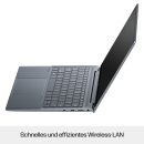 HP Dragonfly G4 Notebook - 177°-Scharnierdesign - Intel Core i7 1355U / 1.7 GHz - Win 11 Pro - Intel Iris Xe Grafikkarte - 32 GB RAM - 1 TB SSD NVMe, TLC - 34.3 cm (13.5") IPS HP SureView Reflect 1920 x 1280 - Wi-Fi 6E, Bluetooth - 5G LTE - Slate Blu