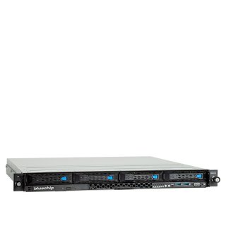 bluechip SERVERline R31306a 1HE Rack, Intel® Xeon® E-2324G Prozessor / 3.10 GHz, 16 GB DDR4, 2 x 480 GB SSD, 2 x Gigabit Ethernet, DVD±RW