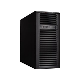 bluechip SERVERline T30326a Silent/Quiet-Server, Tower, Intel® Xeon® E-2324G Prozessor / 3.10 GHz, 16 GB DDR4, 2 x 960 GB SSD, 2 x Gigabit Ethernet, DVD±RW