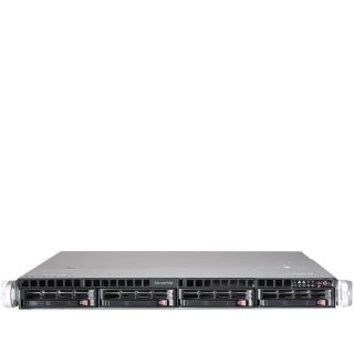 bluechip SERVERline R31307s 1HE Rack, Intel® Xeon® E-2324G Prozessor / 3.10 GHz, 16 GB DDR4, 2 x 960 GB SSD, 2 x Gigabit Ethernet, DVD±RW