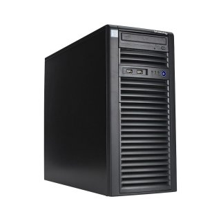 bluechip SERVERline T40320s Silent/Quiet-Server, Tower, Intel® Xeon® Silver 4410Y Prozessor / 2.00 GHz, 32 GB DDR5, 2 x 960 GB SSD, 2 x 10 Gigabit Ethernet, DVD±RW