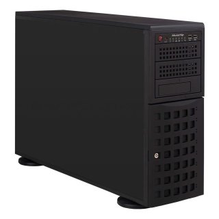 bluechip SERVERline T40330s Tower, Intel® Xeon® Bronze 3408U Prozessor / bis zu 1.90 GHz, 32 GB DDR5, 2 x 480 GB SSD, 2 x 10 Gigabit Ethernet