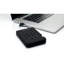 diskAshur2 SSD 8TB Black USB 3.2 (Gen 1) / 2.5" / external SSD / Military Grade, IP 56, AES-XTS 256-bit HW encryption, FIPS PUB 197 / EDGE / Keypad